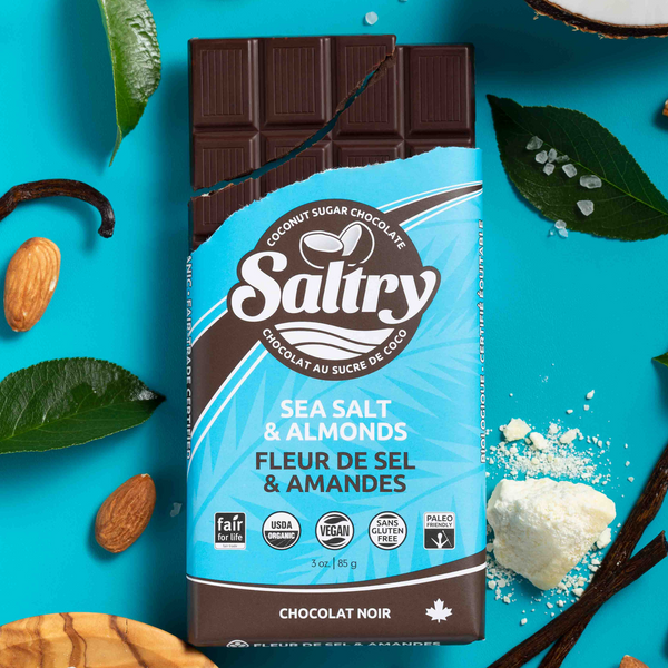 SALTRY Sea Salt & Almonds (85gms)