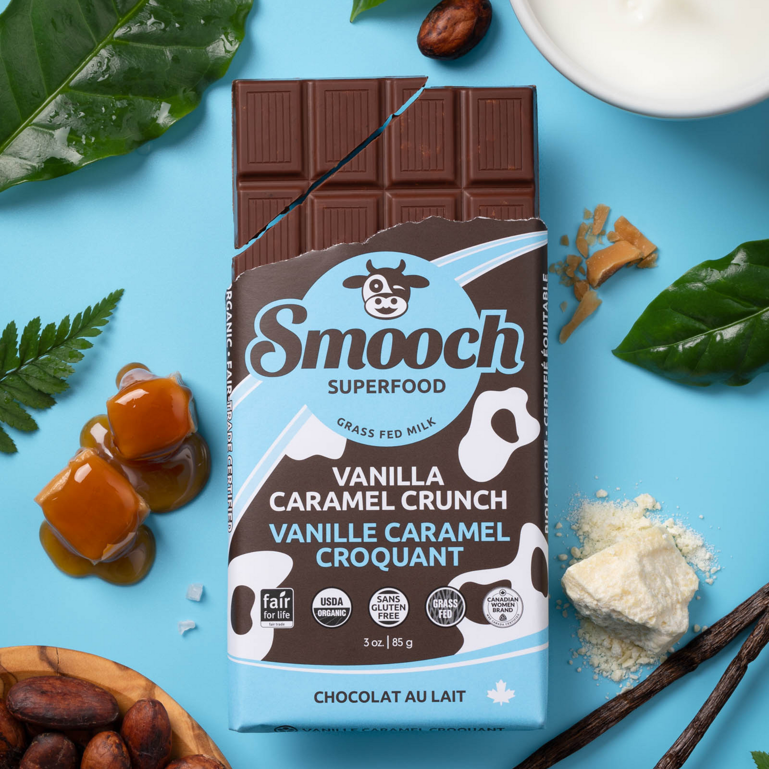 SMOOCH Vanilla Caramel Crunch  (85gms)