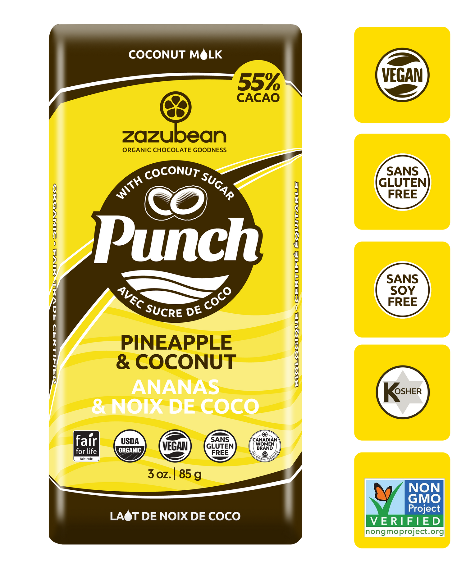 PUNCH Pineapple & Coconut  (85gms)