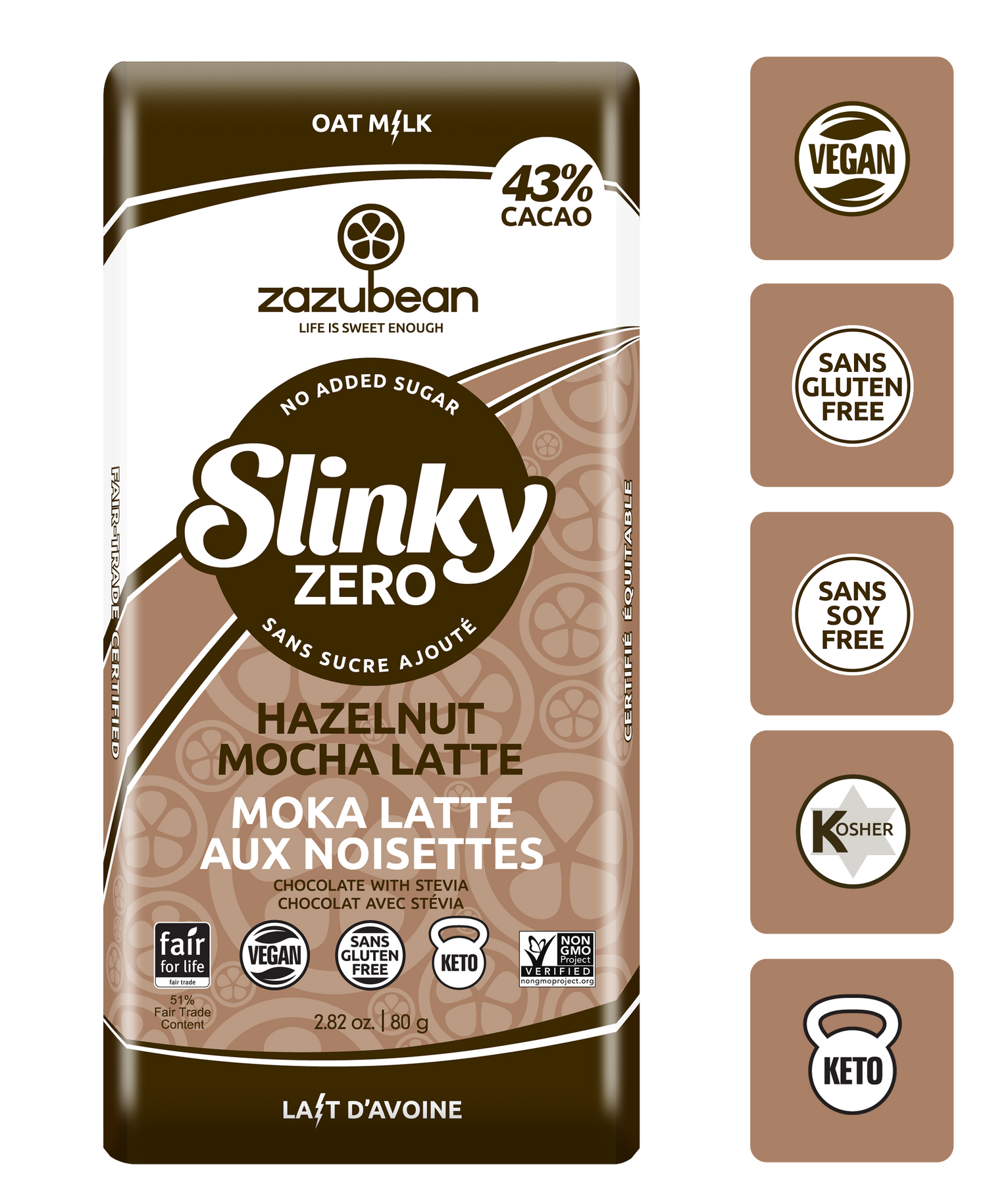SLINKY Hazelnut Mocha Latte  (80gms)