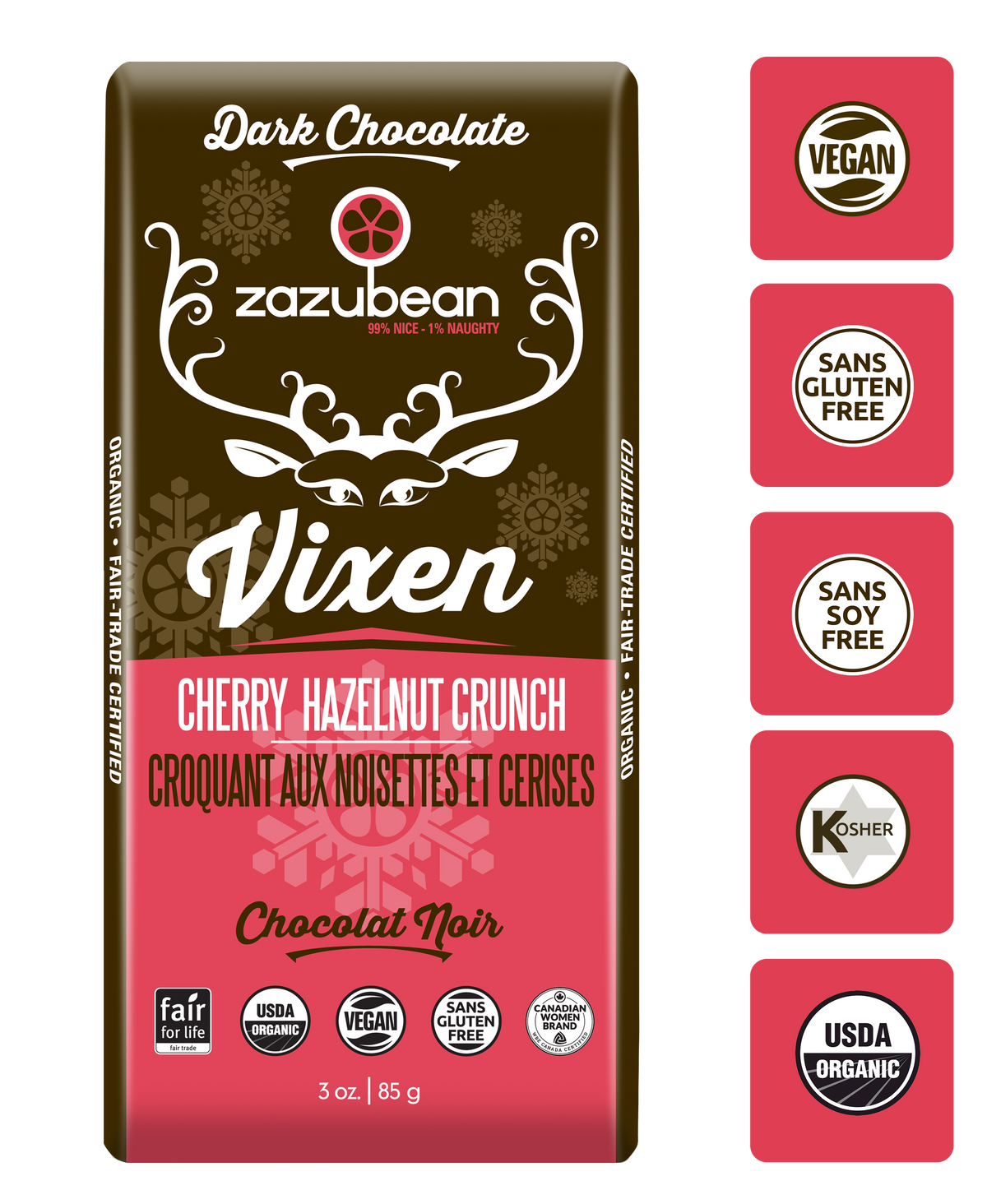 VIXEN Cherry Hazelnut Crunch (85g)