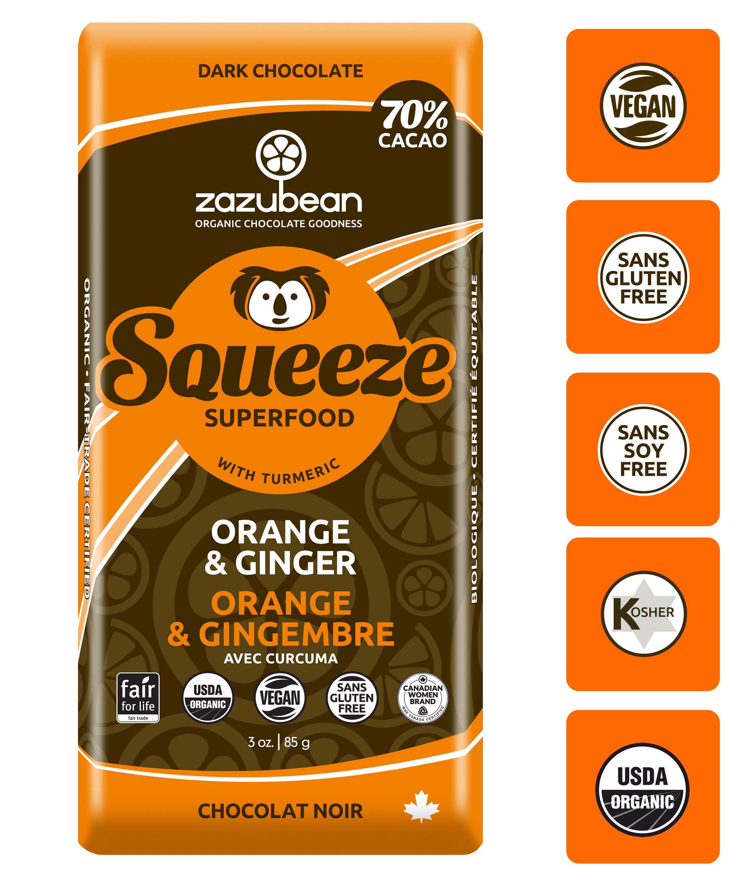 Squeeze - Orange And Ginger (85g)