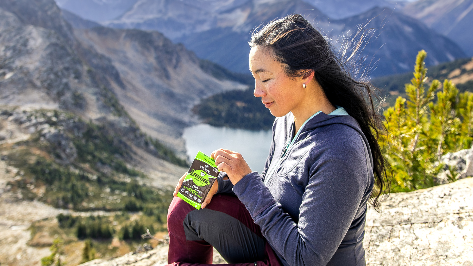 LUNATIC Mint & Cocoa Nibs (85gms)