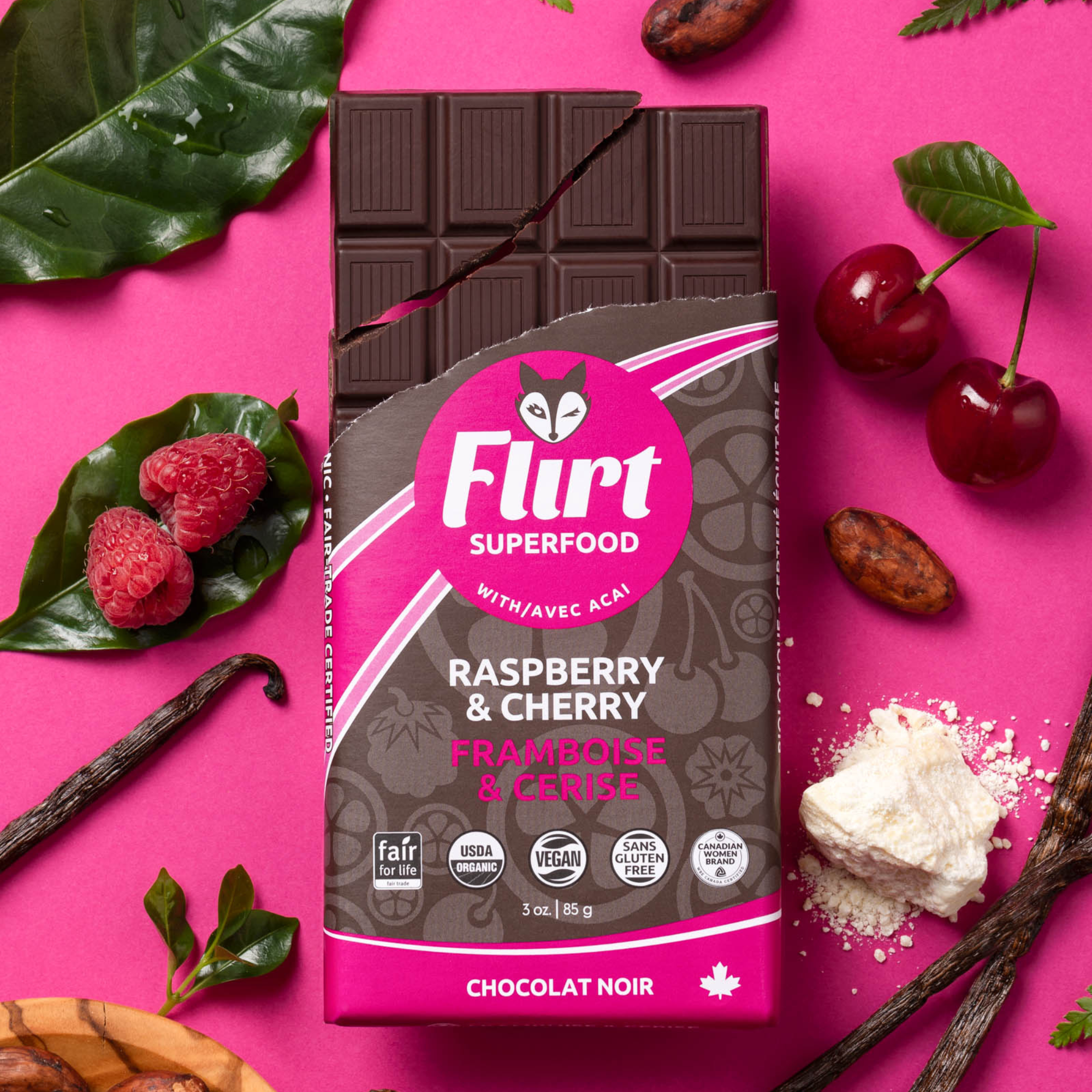 FLIRT Raspberry &amp; Cherry (85gms)