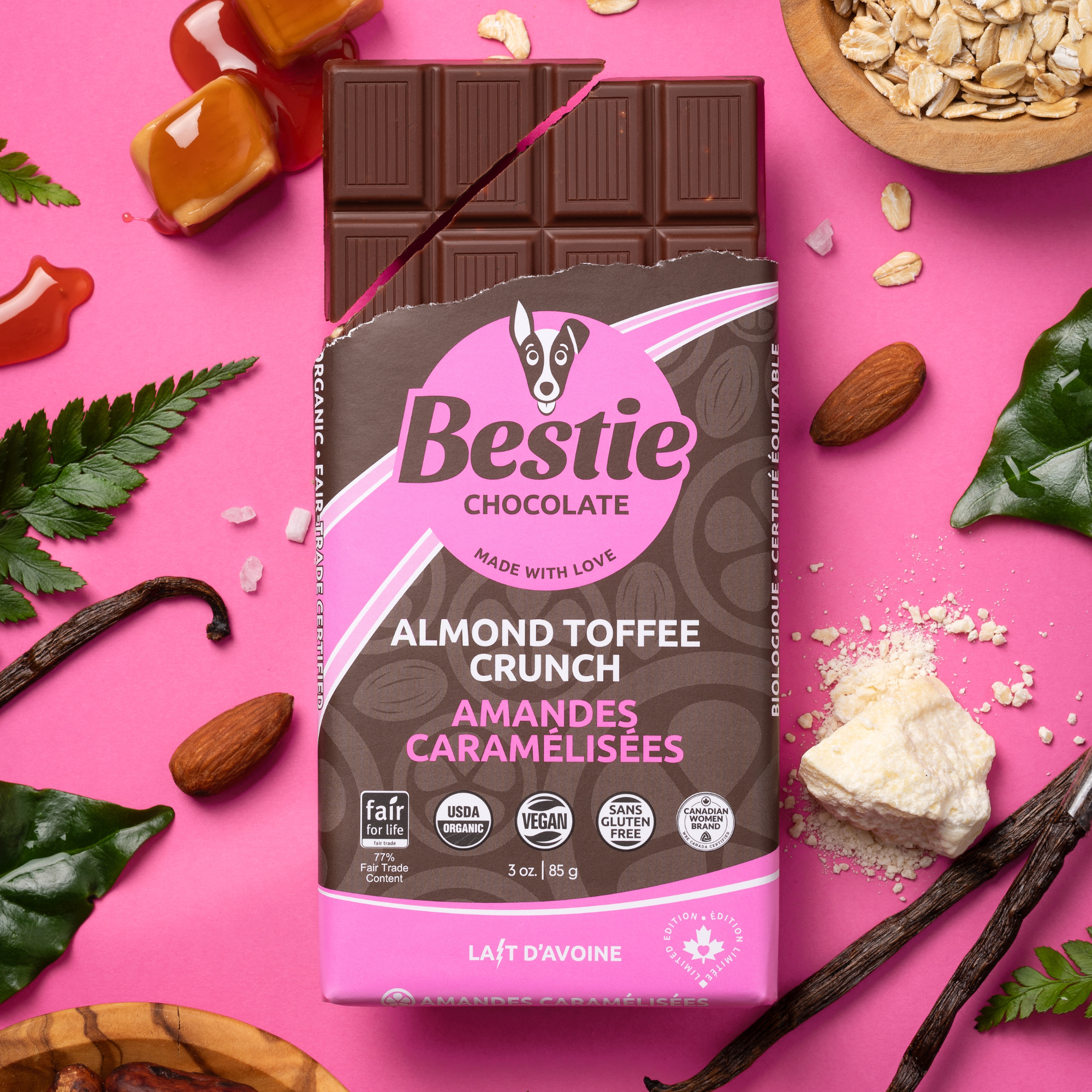 BESTIE Almond Toffee Crunch (85g)