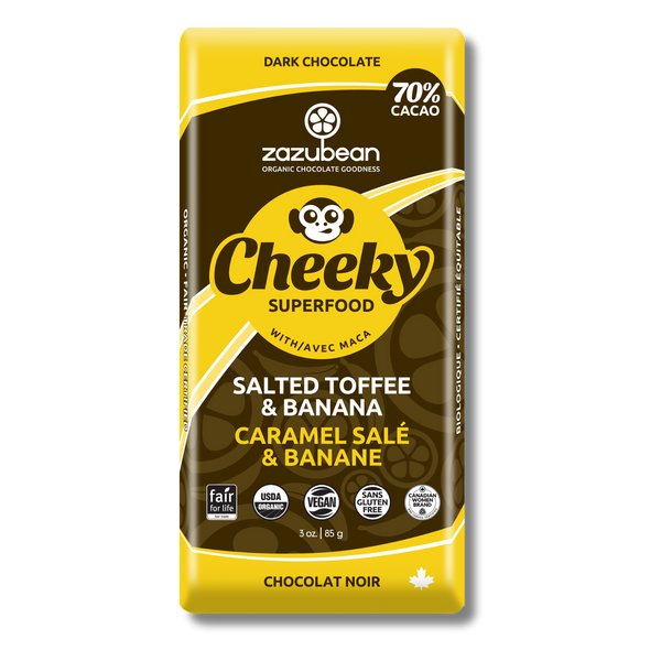 CHEEKY Salted Toffee & Banana (85gms)