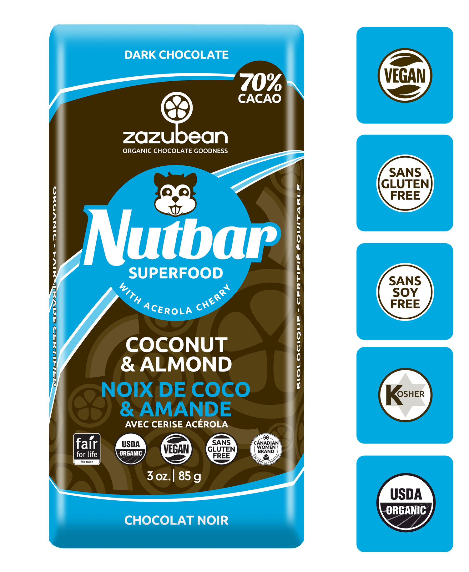 NUTBAR Coconut &amp; Almond (85gms)