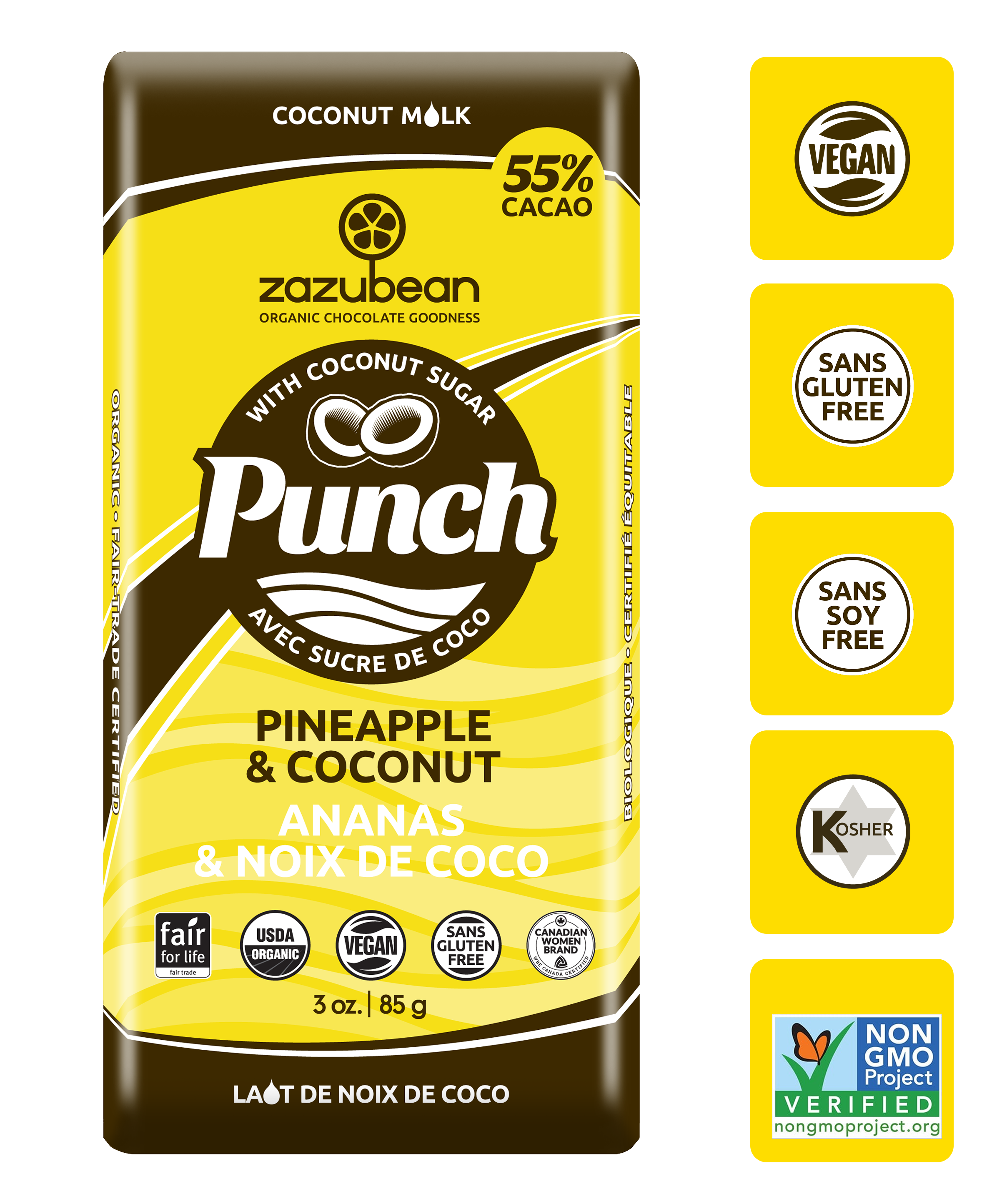 PUNCH Pineapple &amp; Coconut  (85gms)