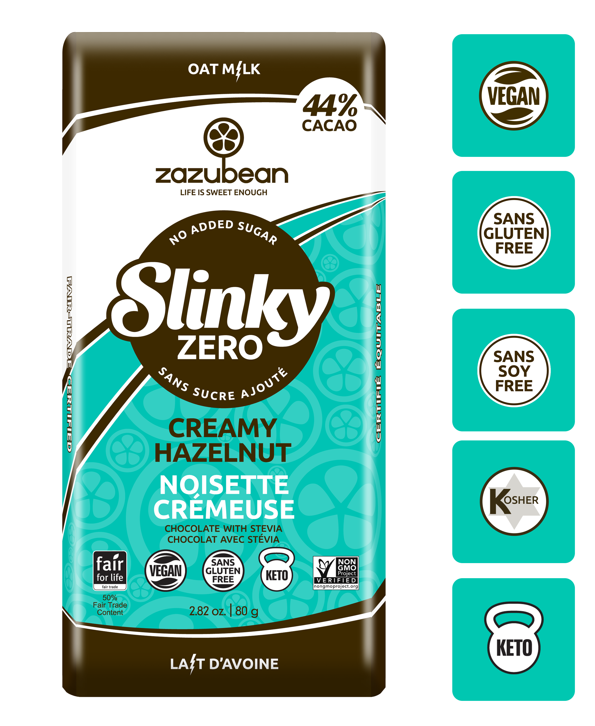 SLINKY Creamy Hazelnut  (80g)