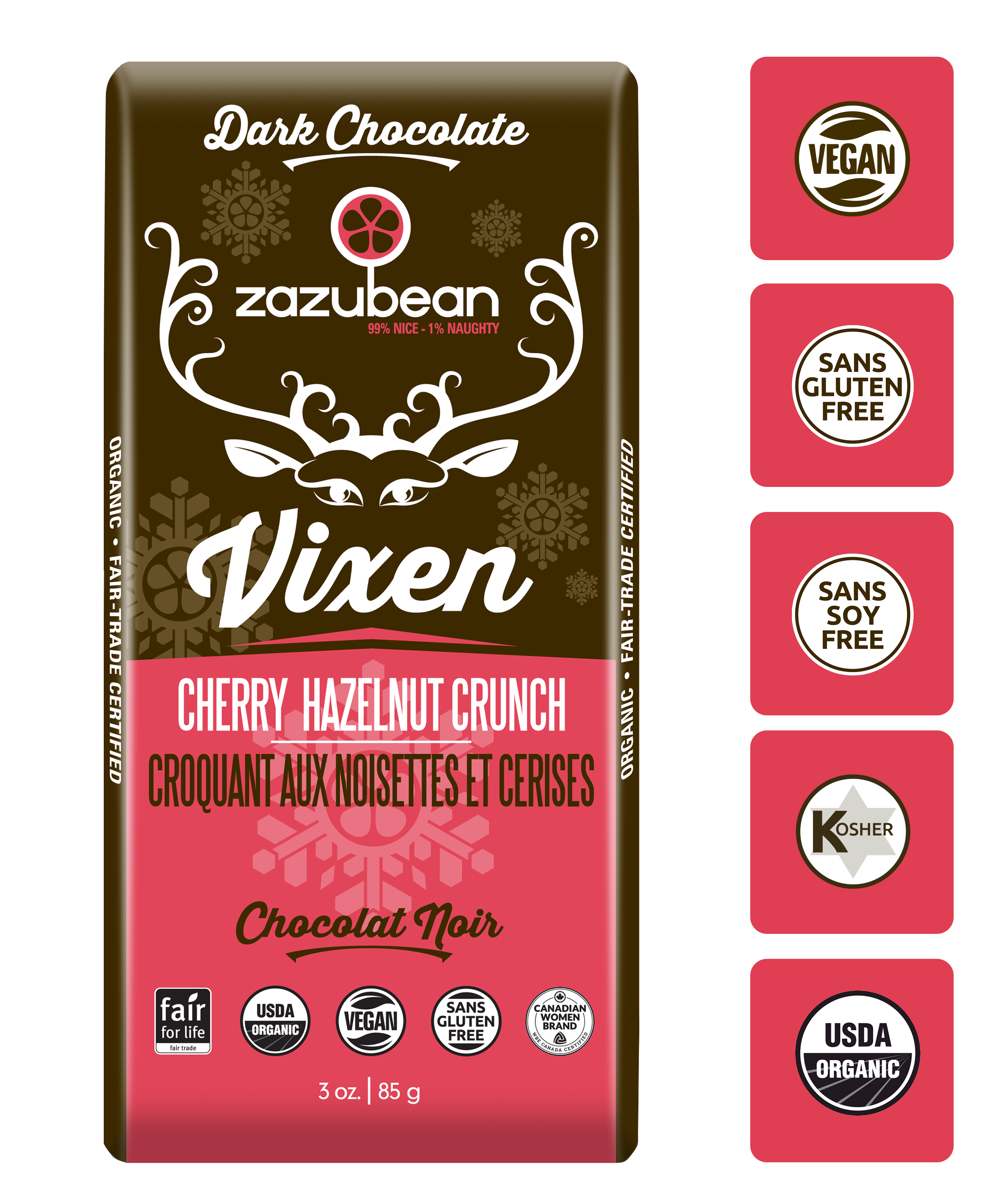 VIXEN Cherry Hazelnut Crunch (85g)