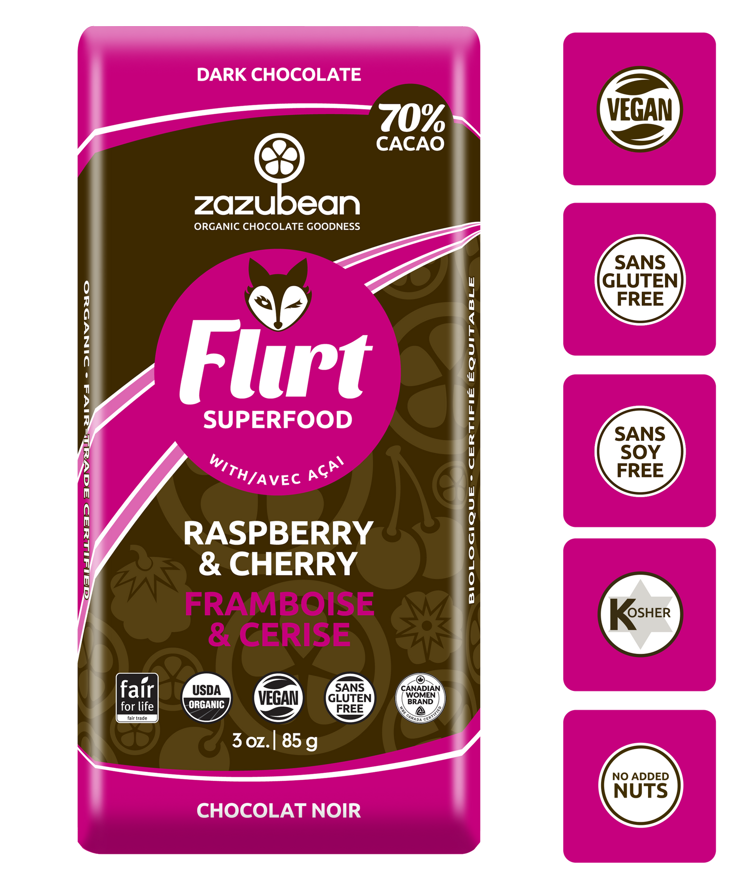 FLIRT Raspberry &amp; Cherry (85gms)