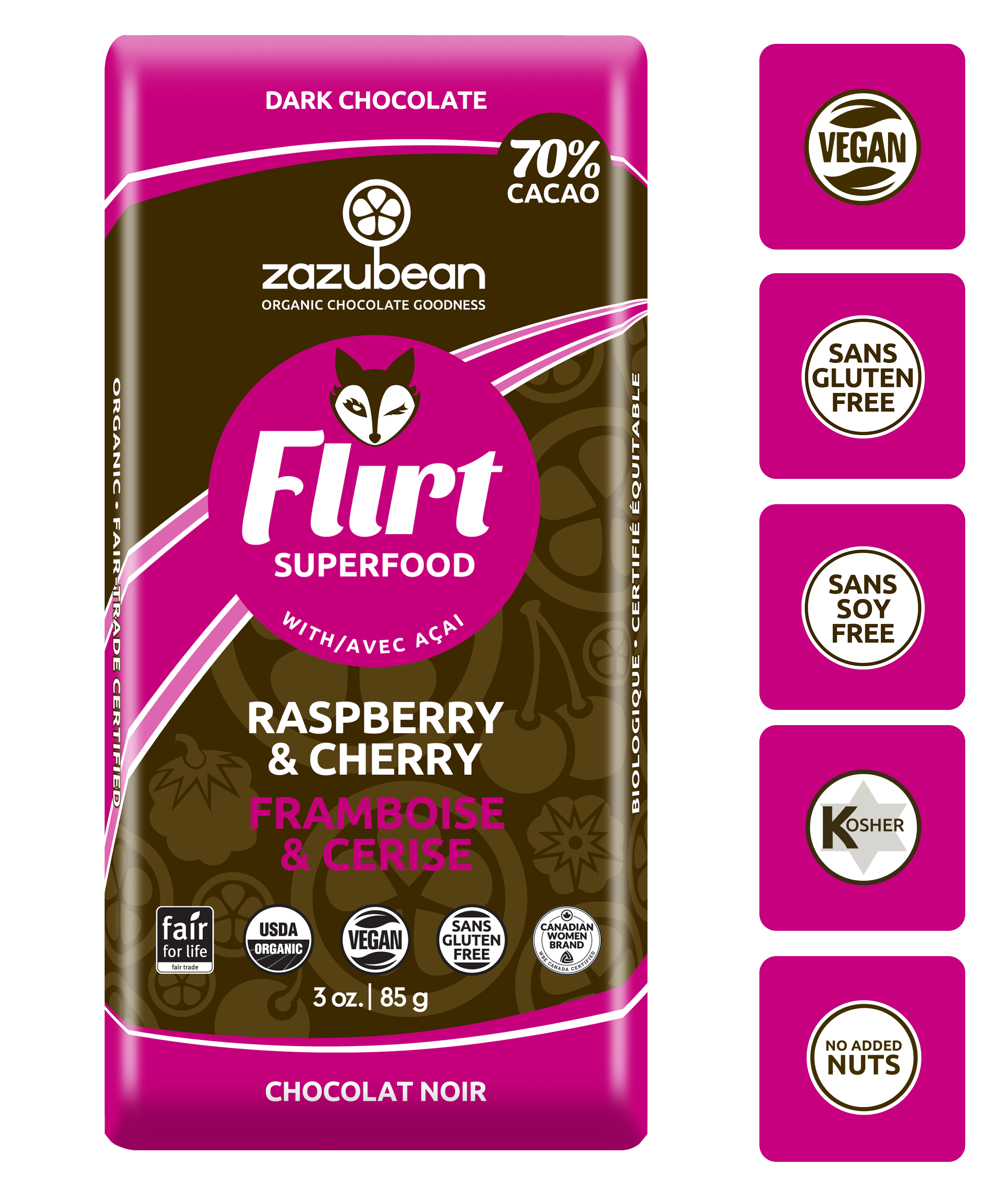 FLIRT Raspberry &amp; Cherry (85gms)