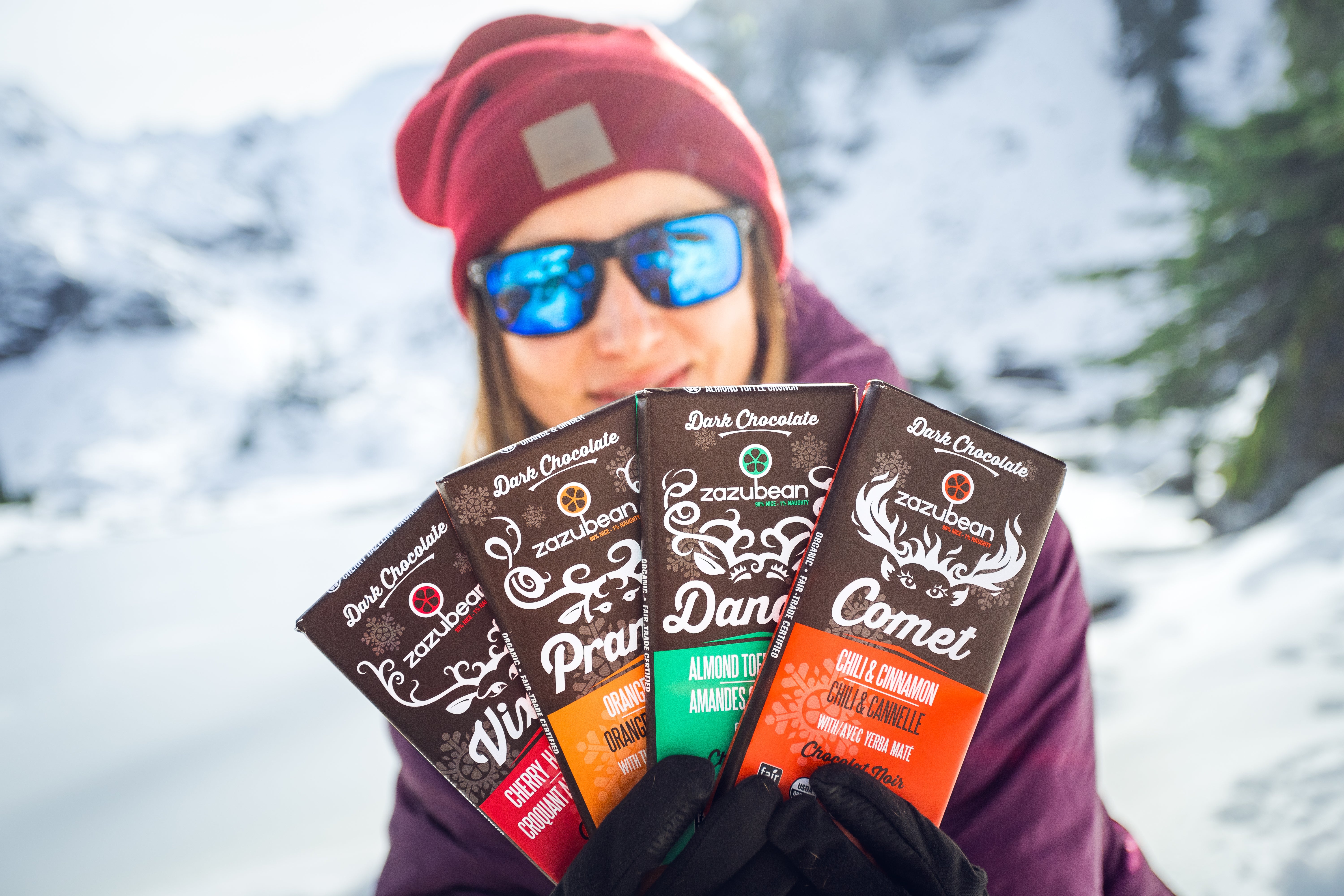 Holiday Variety Pack – Zazubean Organic Chocolates